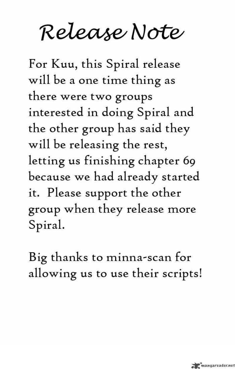 Spiral Suiri No Kizuna Chapter 69 Page 37