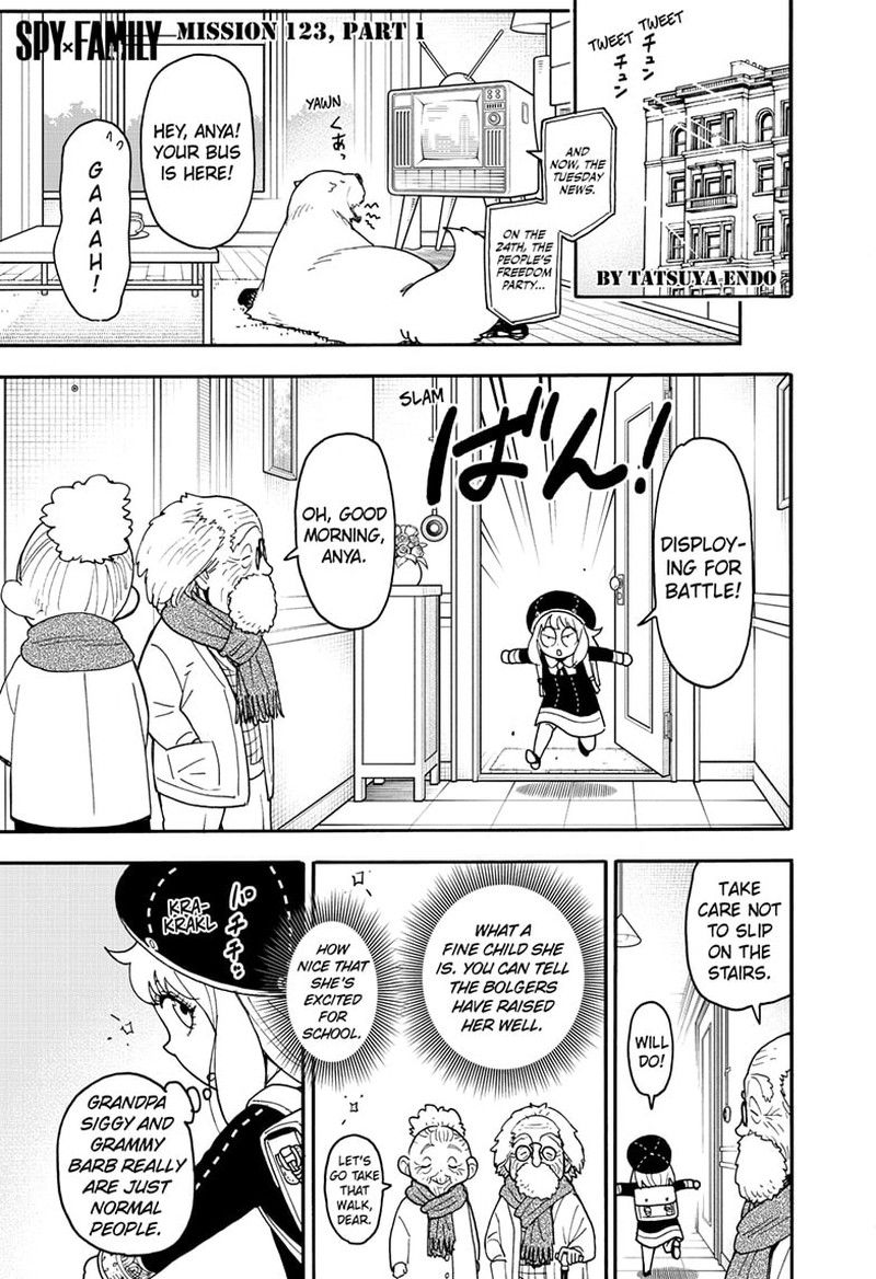 Spy X Family Chapter 123 Page 1
