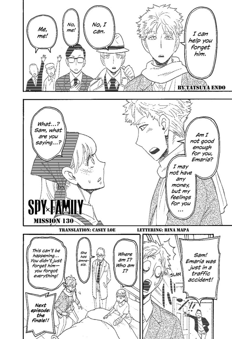 Spy X Family Chapter 130 Page 1
