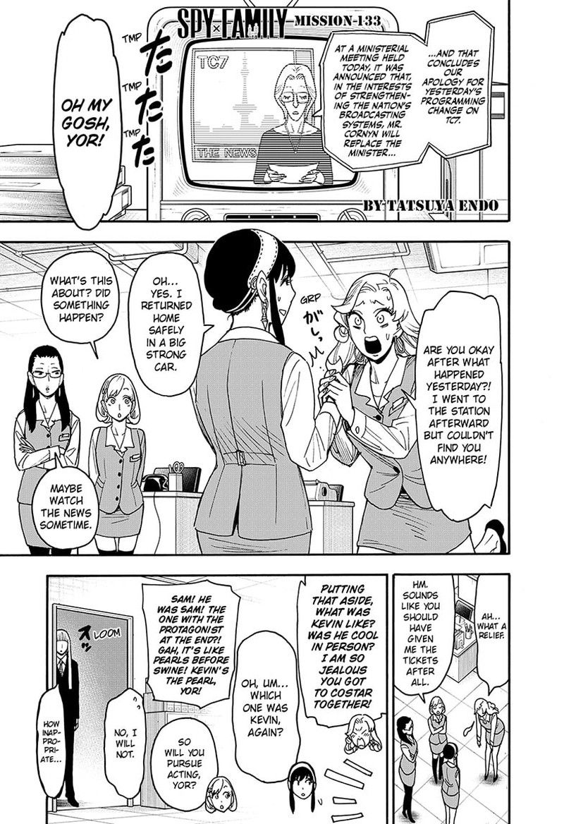 Spy X Family Chapter 133 Page 1