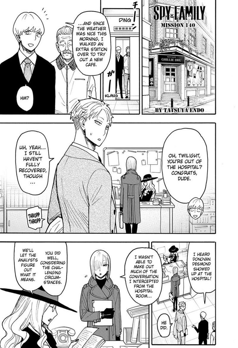 Spy X Family Chapter 140 Page 1