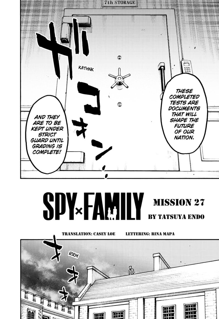 Spy X Family Chapter 27 Page 2