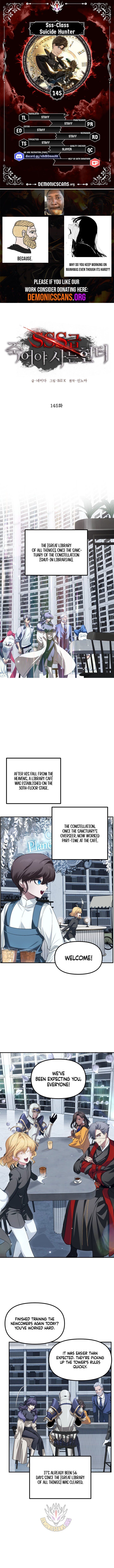 Sss Class Suicide Hunter Chapter 145 Page 1
