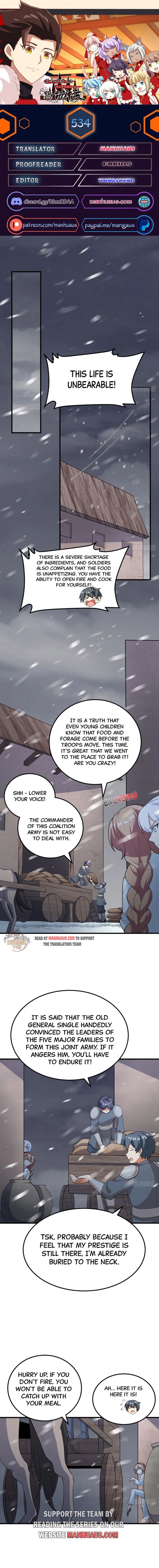 Starting From Today Ill Work As A City Lord Chapter 534 Page 1