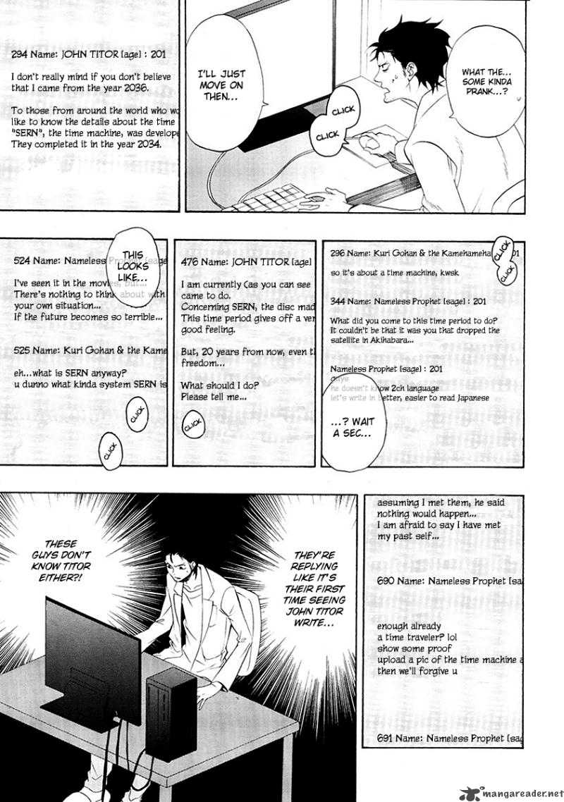 Steins Gate Chapter 1 Page 25