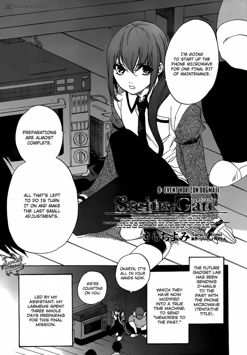 Steins Gate Chapter 9 Page 1