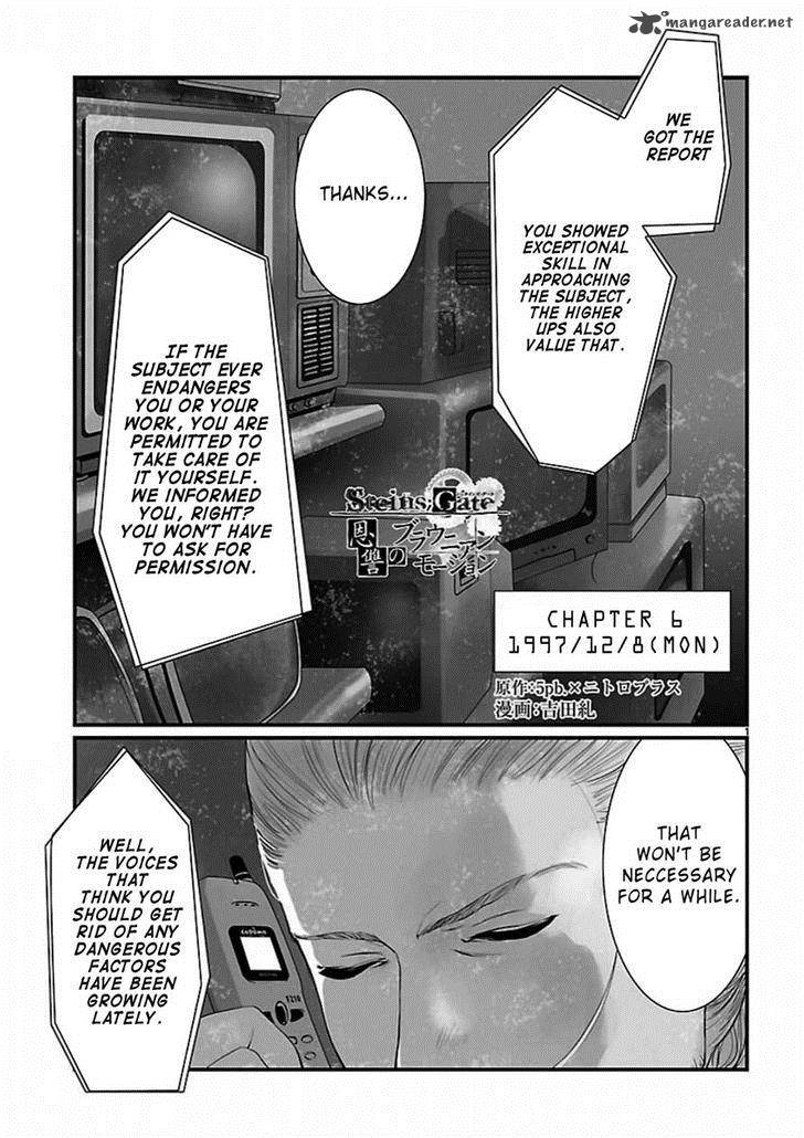 Steinsgate Onshuu No Brownian Motion Chapter 6 Page 1