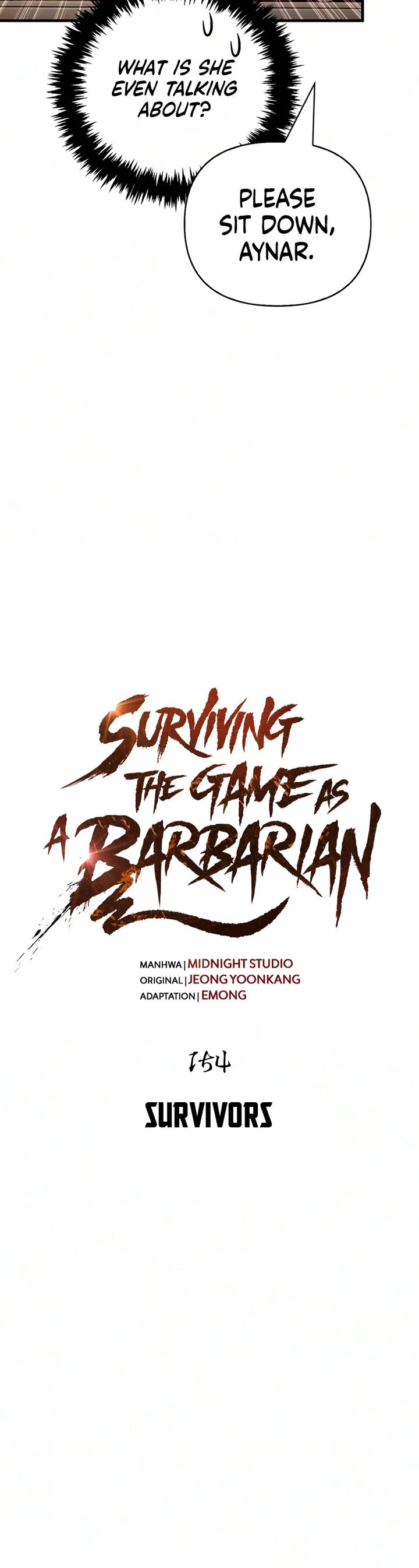 Surviving The Game As A Barbarian Chapter 154 Page 2