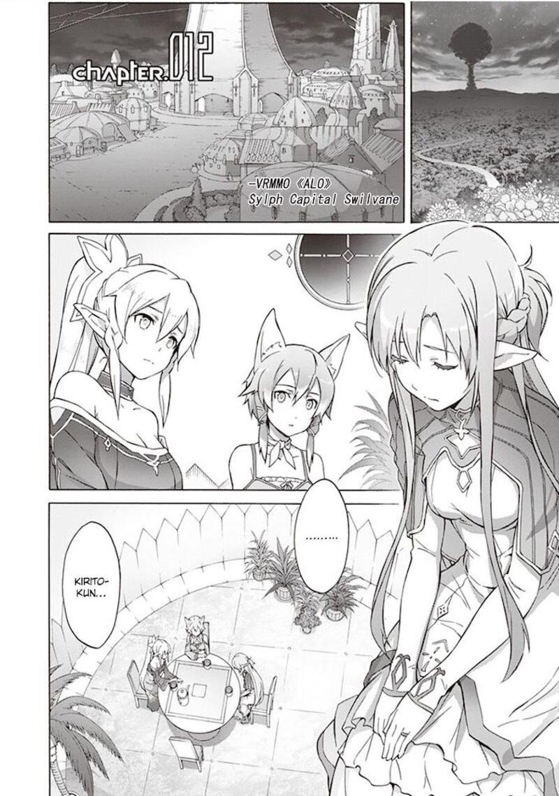 Sword Art Online Alicization Chapter 12 Page 1