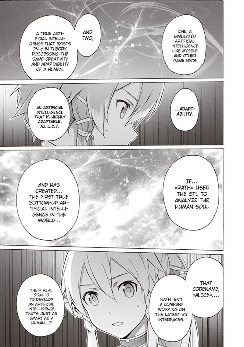 Sword Art Online Alicization Chapter 12 Page 19
