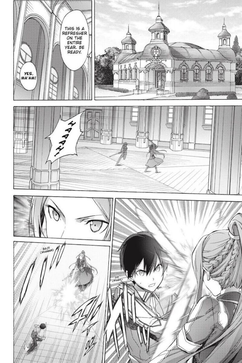 Sword Art Online Alicization Chapter 16 Page 6