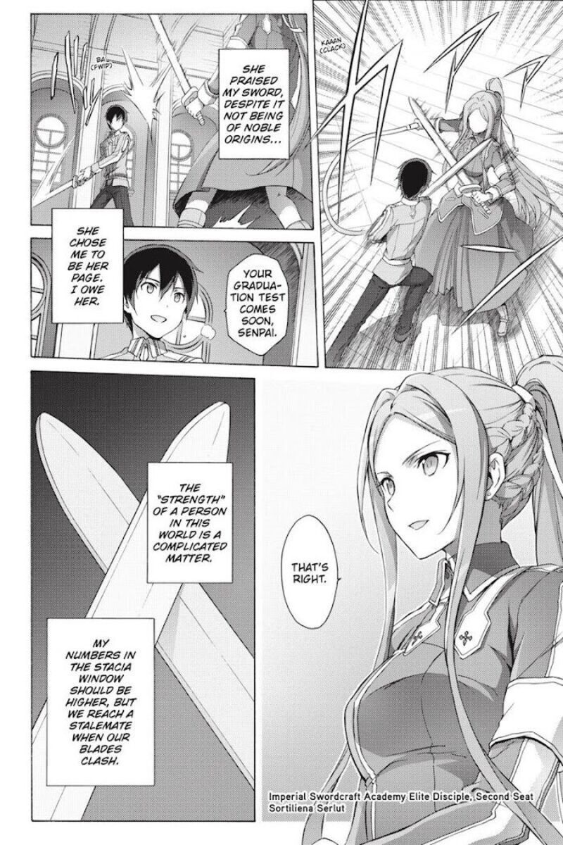 Sword Art Online Alicization Chapter 16 Page 8