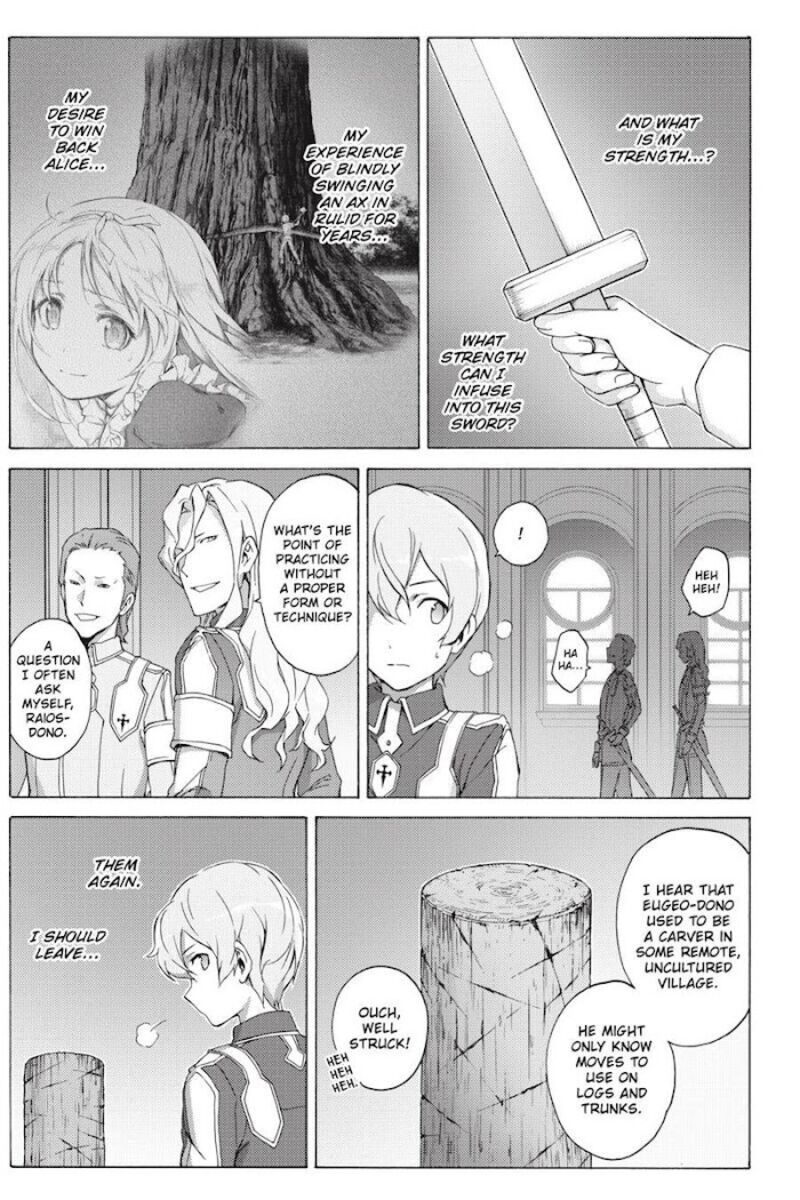 Sword Art Online Alicization Chapter 17 Page 15