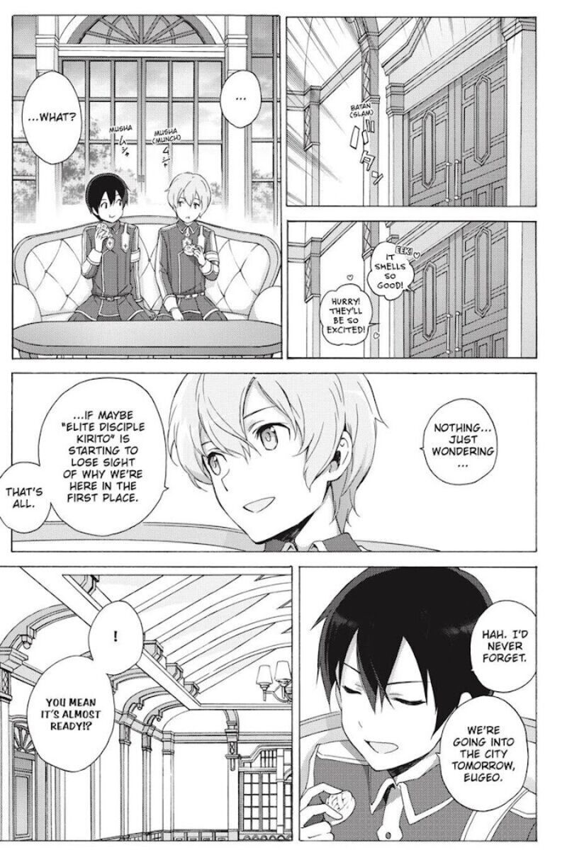 Sword Art Online Alicization Chapter 17 Page 7