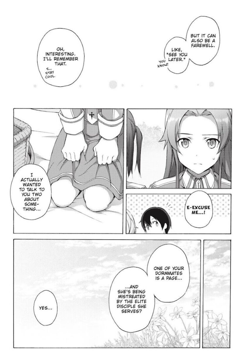 Sword Art Online Alicization Chapter 18 Page 10