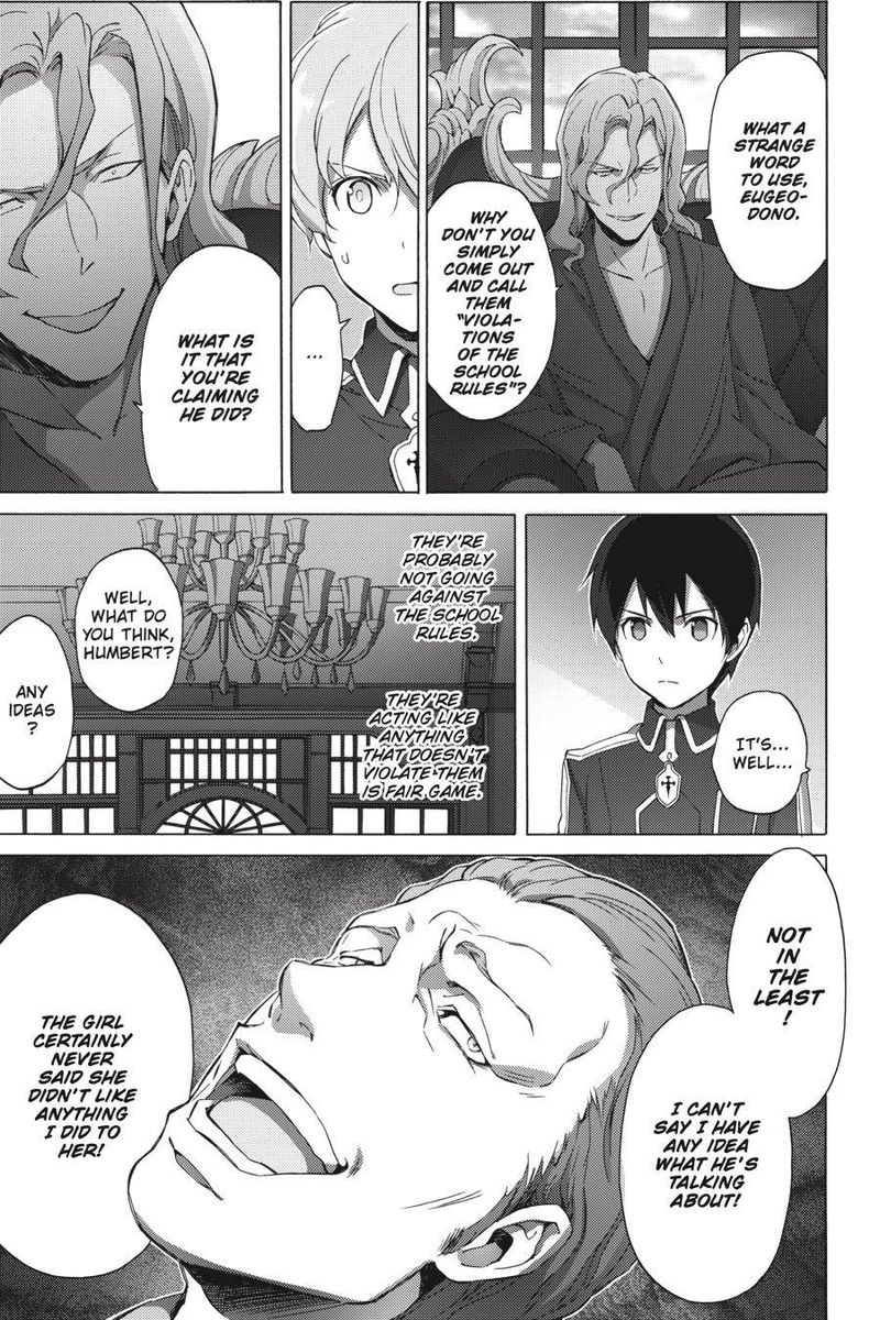 Sword Art Online Alicization Chapter 19 Page 8
