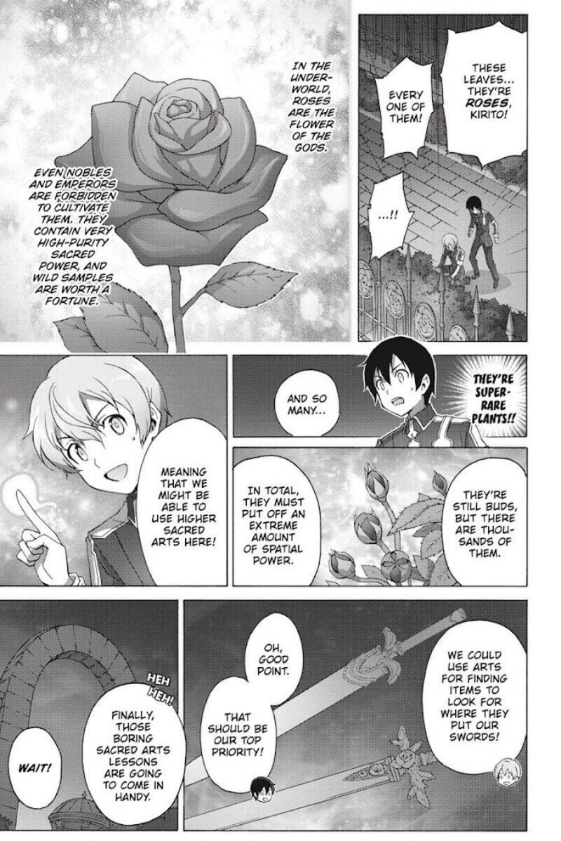 Sword Art Online Alicization Chapter 21 Page 11