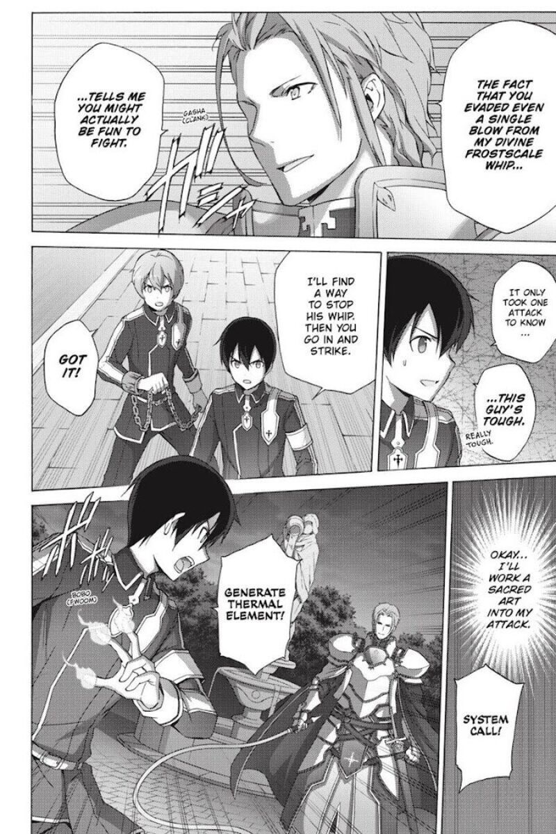 Sword Art Online Alicization Chapter 21 Page 16