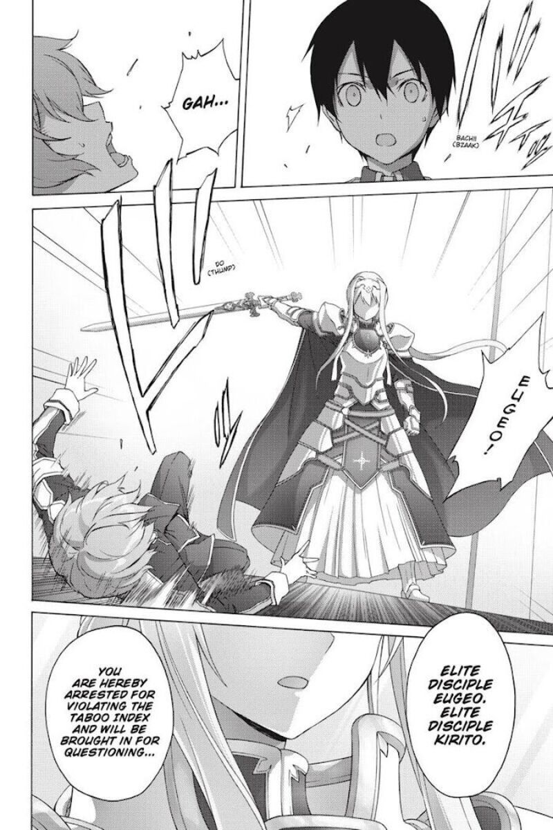 Sword Art Online Alicization Chapter 21 Page 2