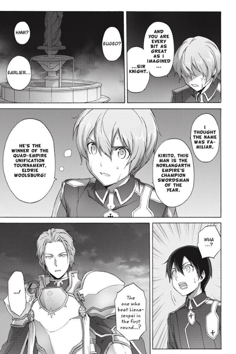 Sword Art Online Alicization Chapter 21 Page 24
