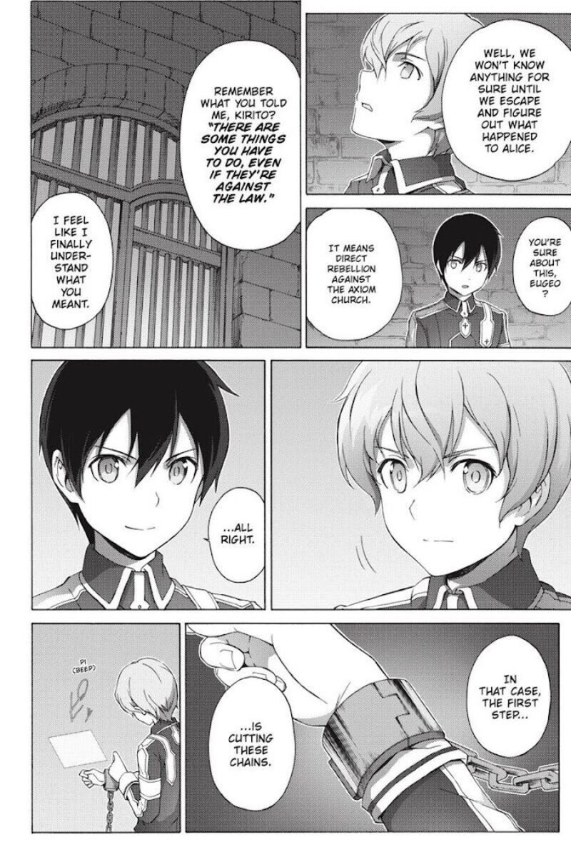 Sword Art Online Alicization Chapter 21 Page 6