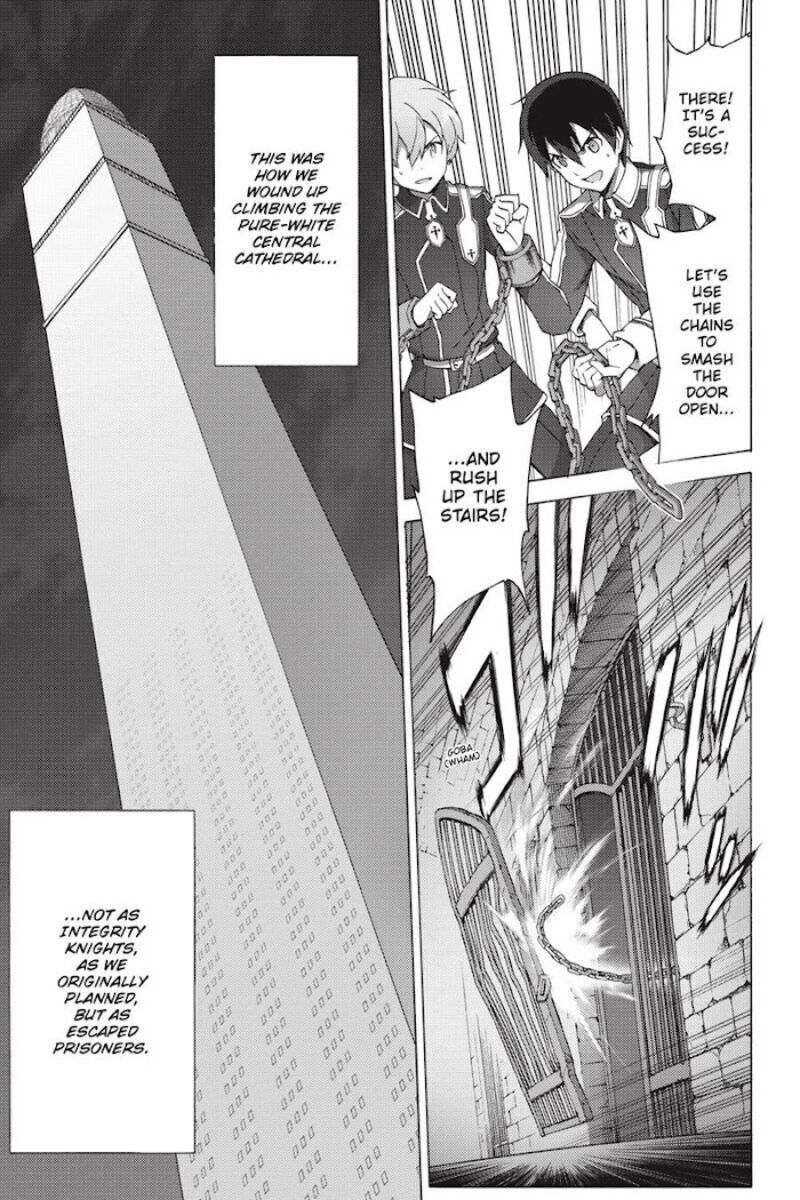 Sword Art Online Alicization Chapter 21 Page 9