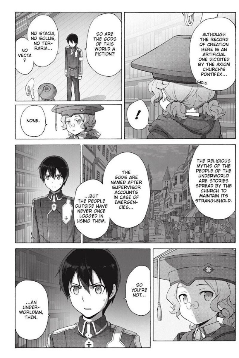 Sword Art Online Alicization Chapter 22 Page 10