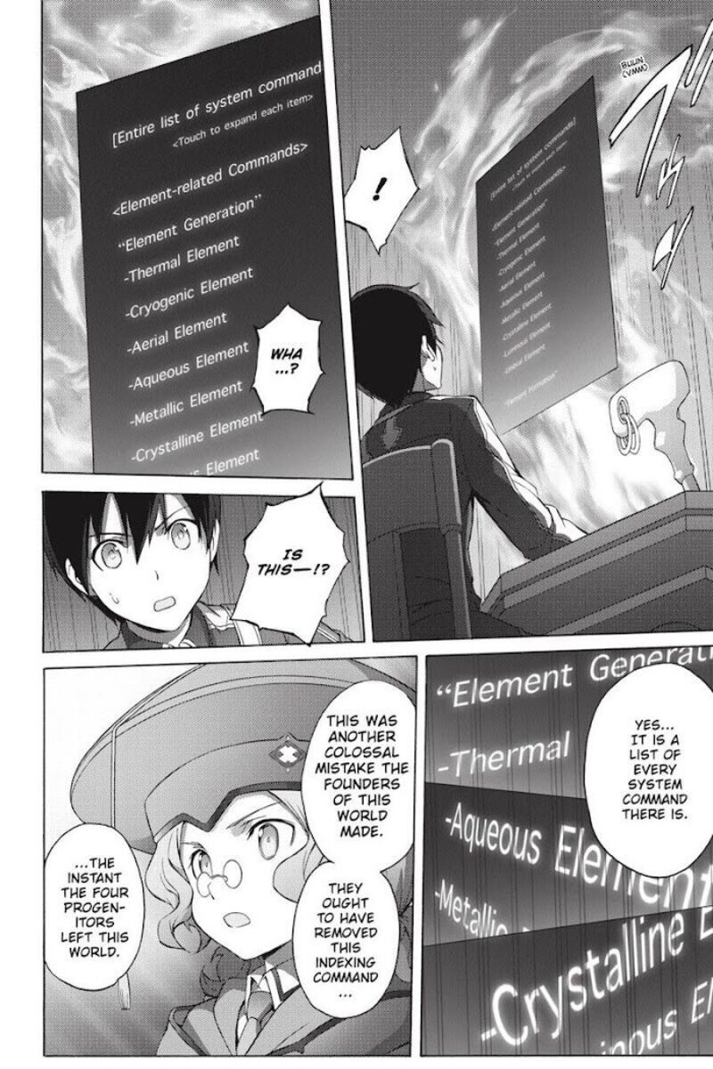 Sword Art Online Alicization Chapter 22 Page 26
