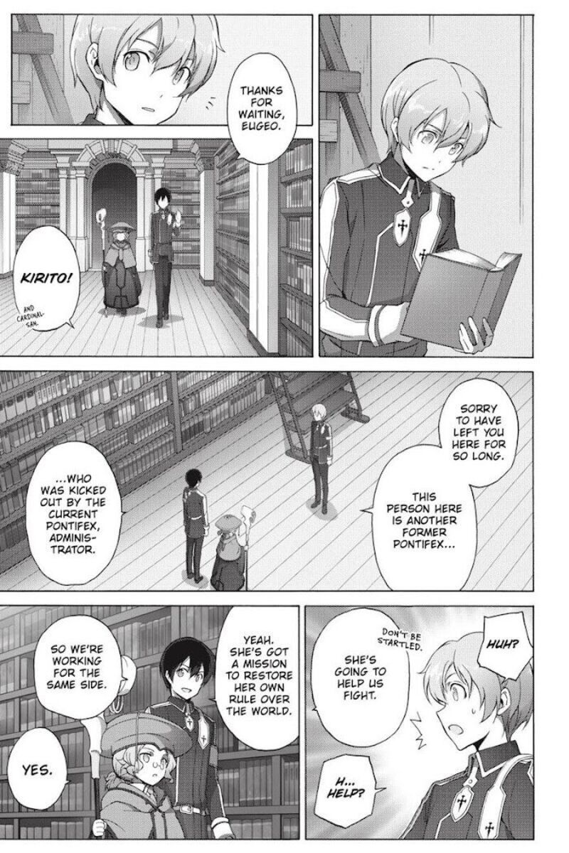 Sword Art Online Alicization Chapter 22 Page 32