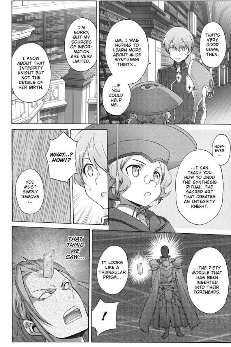 Sword Art Online Alicization Chapter 22 Page 33