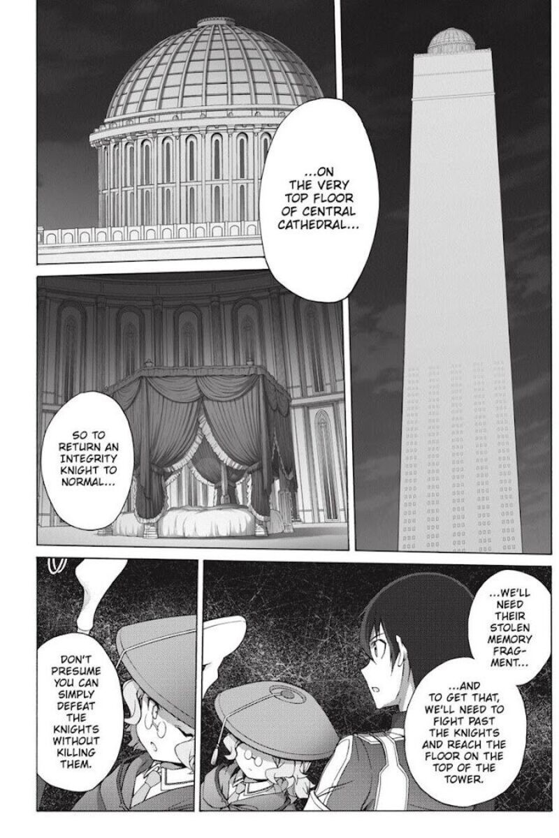 Sword Art Online Alicization Chapter 22 Page 35