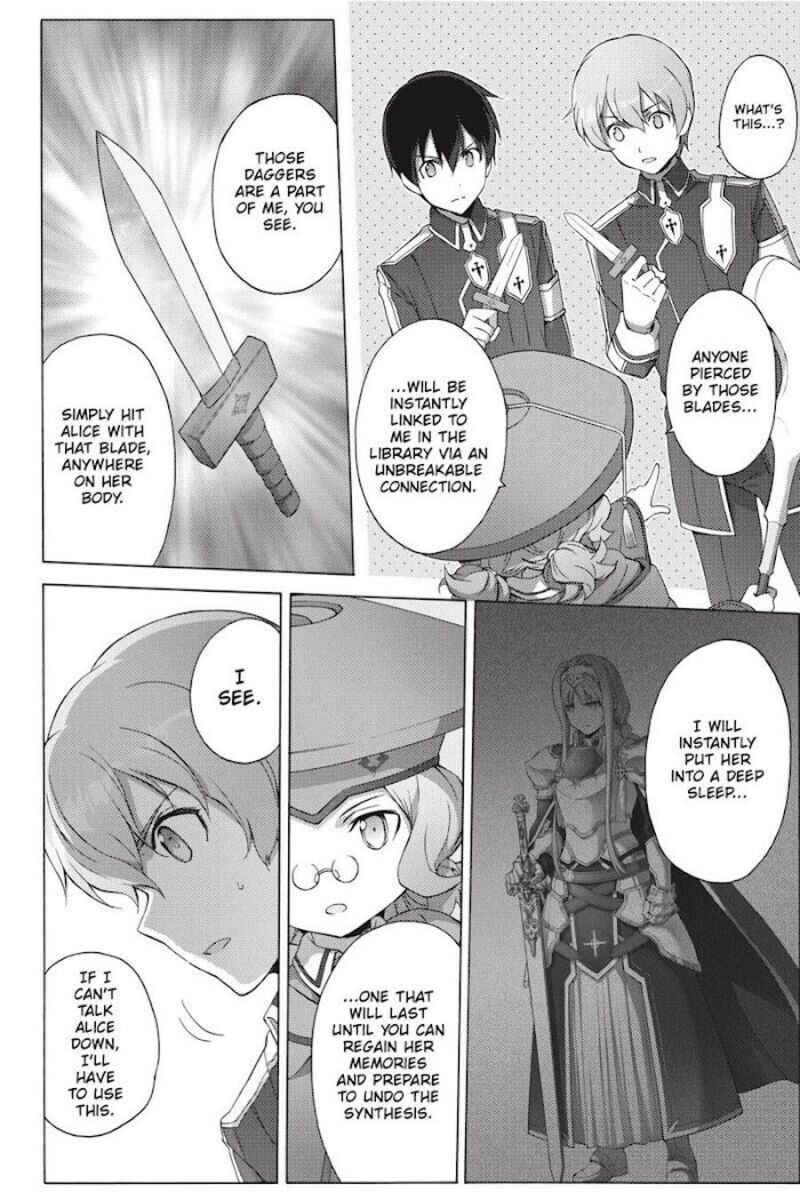 Sword Art Online Alicization Chapter 22 Page 37