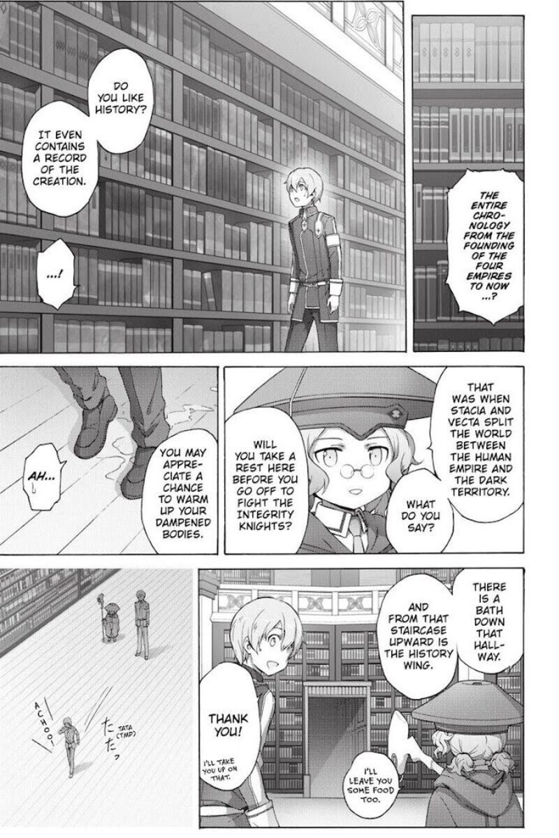 Sword Art Online Alicization Chapter 22 Page 9