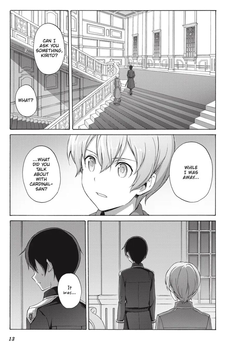 Sword Art Online Alicization Chapter 23 Page 14