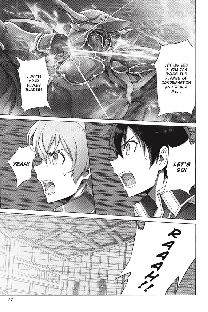 Sword Art Online Alicization Chapter 23 Page 17