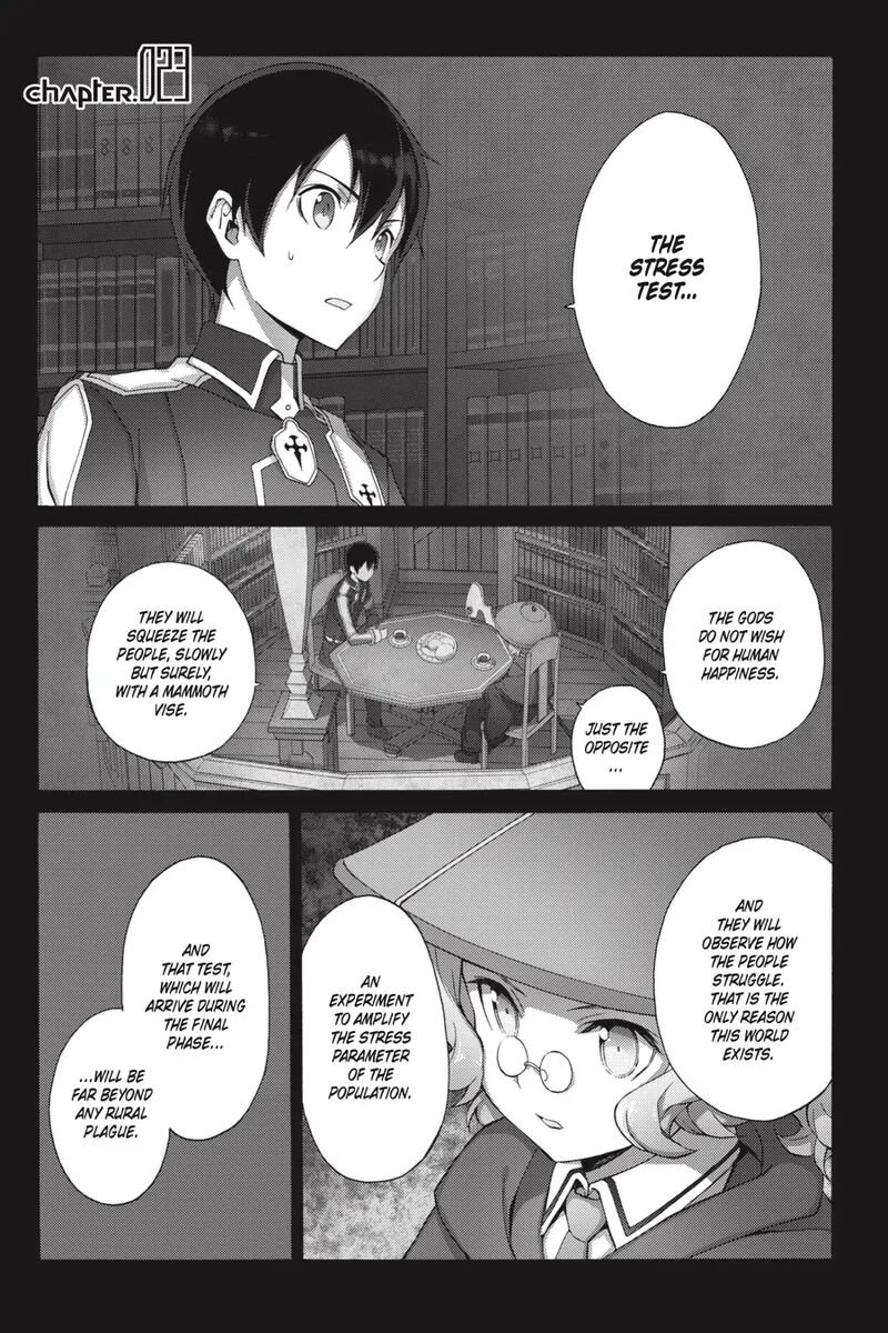 Sword Art Online Alicization Chapter 23 Page 7