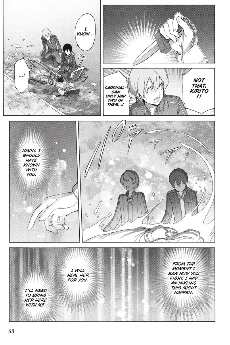 Sword Art Online Alicization Chapter 24 Page 20