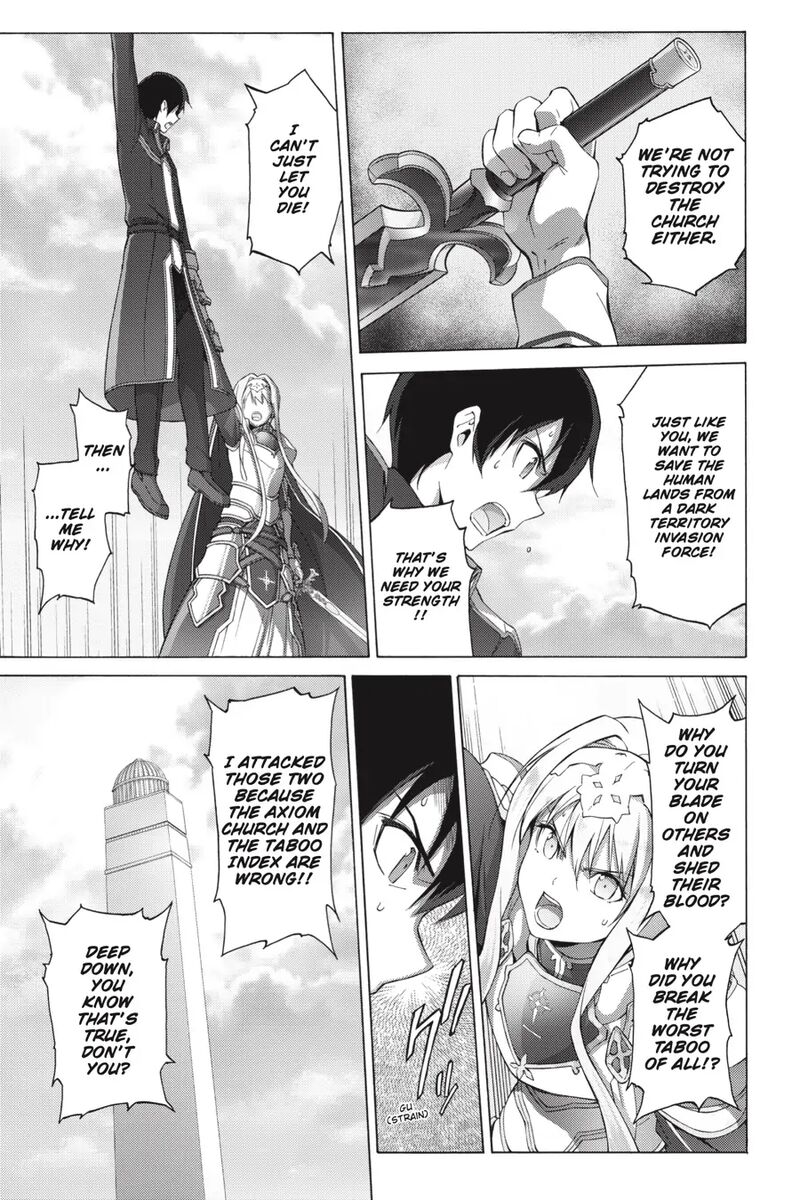 Sword Art Online Alicization Chapter 27 Page 3