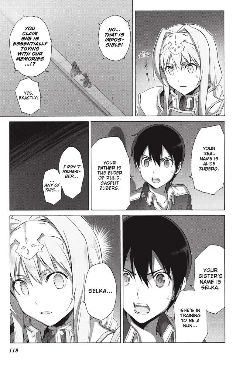 Sword Art Online Alicization Chapter 28 Page 7