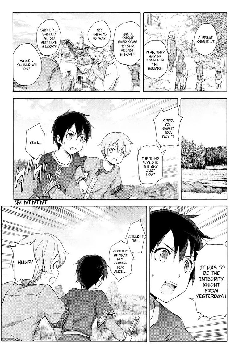 Sword Art Online Alicization Chapter 3 Page 16