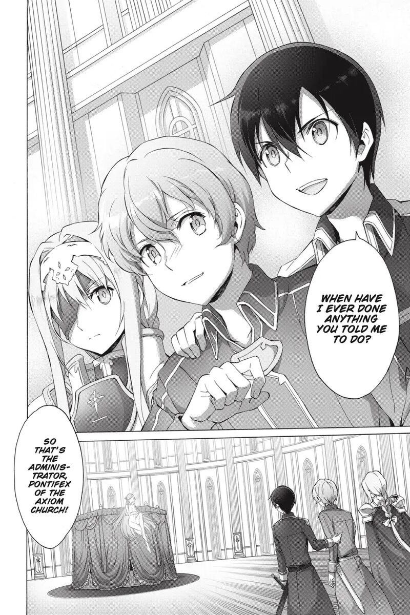 Sword Art Online Alicization Chapter 30 Page 18