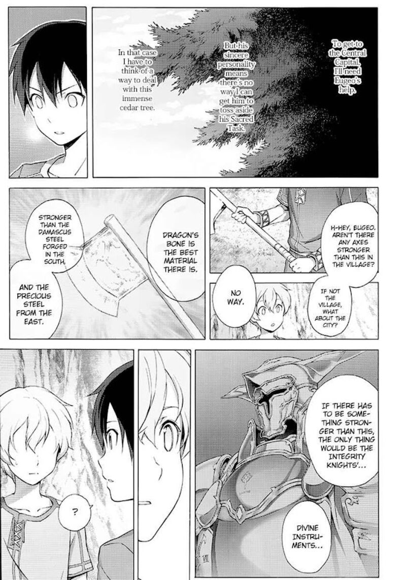 Sword Art Online Alicization Chapter 8 Page 23