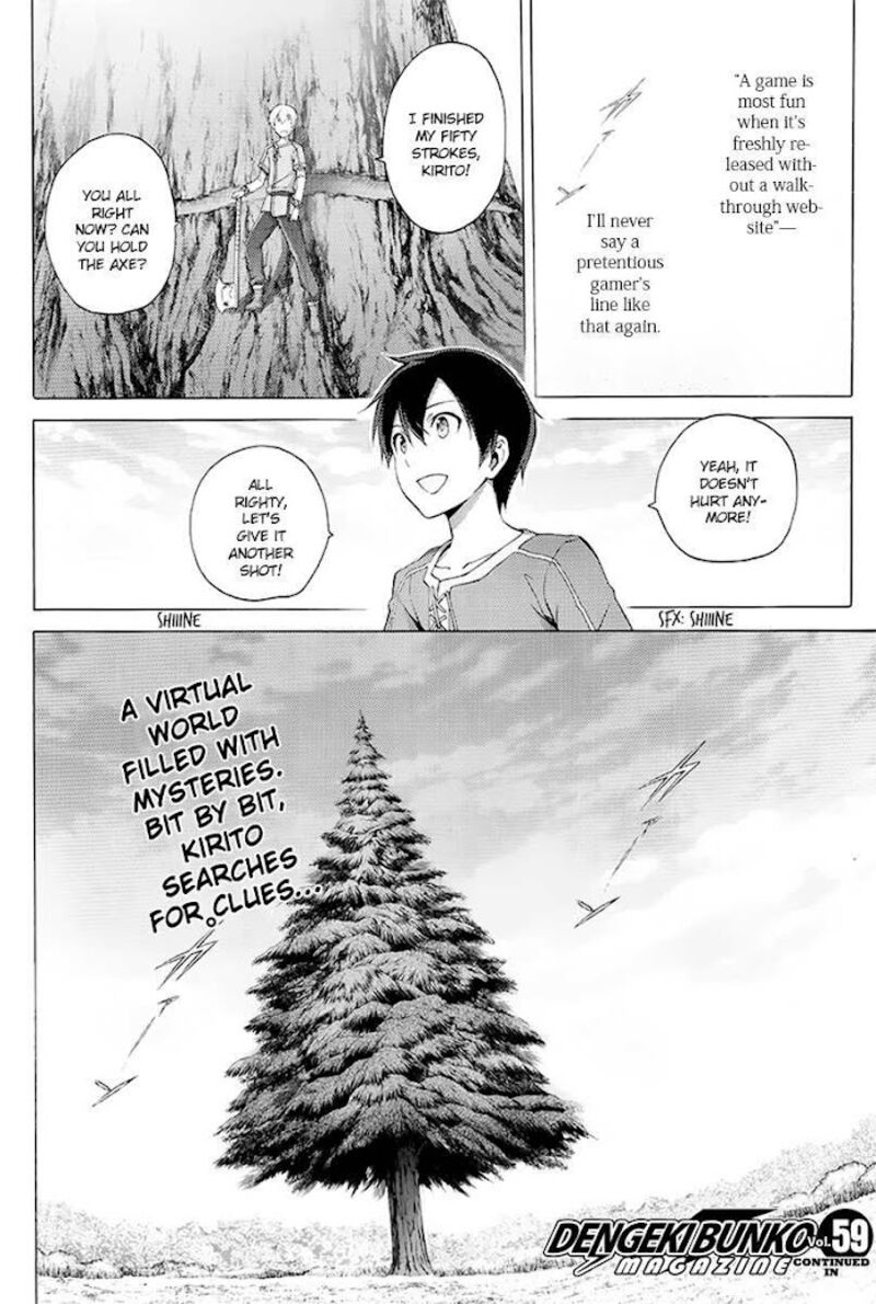 Sword Art Online Alicization Chapter 8 Page 38