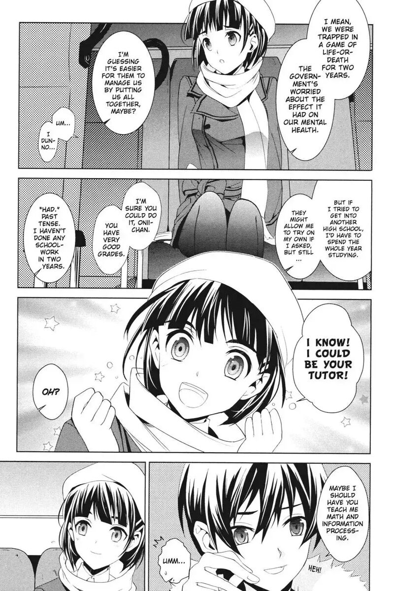 Sword Art Online Fairy Dance Chapter 8 Page 20