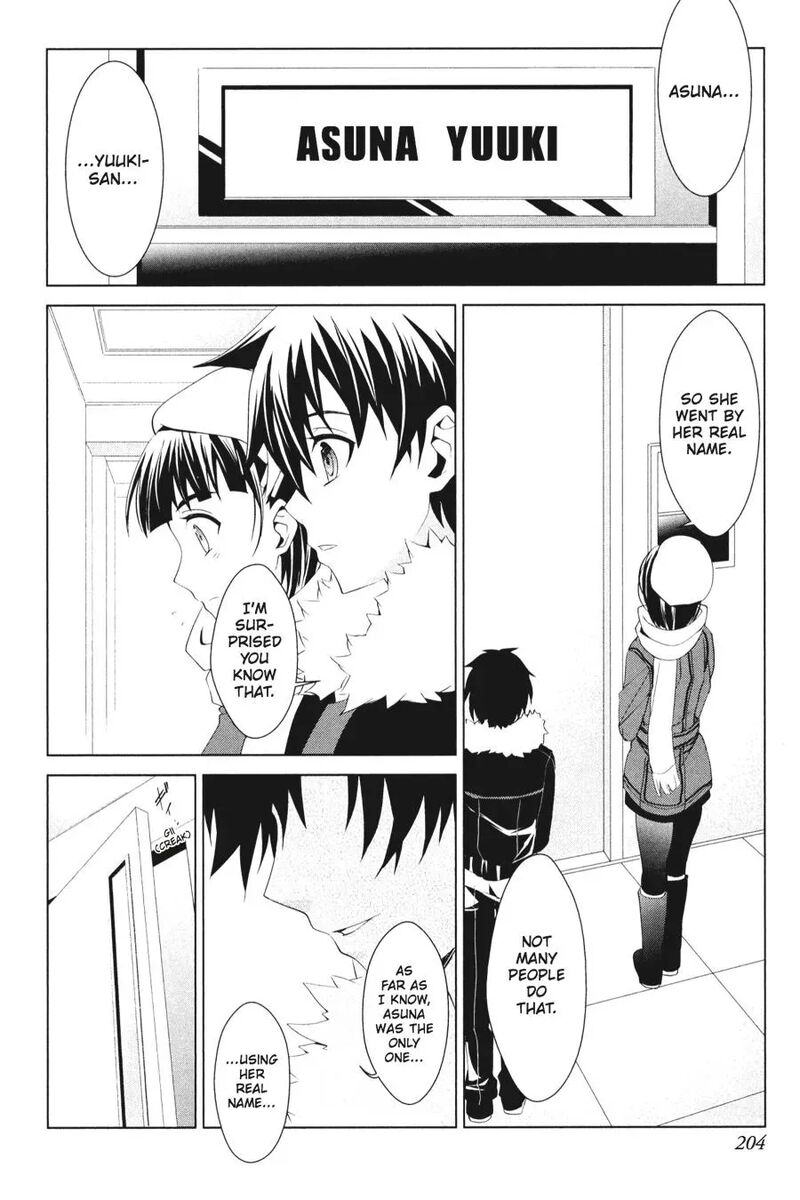 Sword Art Online Fairy Dance Chapter 8 Page 34