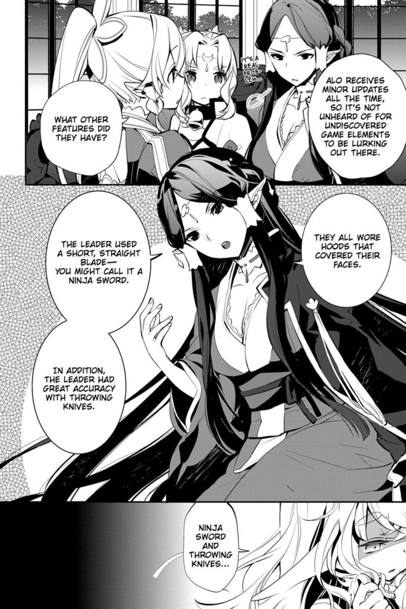 Sword Art Online Girls Ops Chapter 11 Page 22