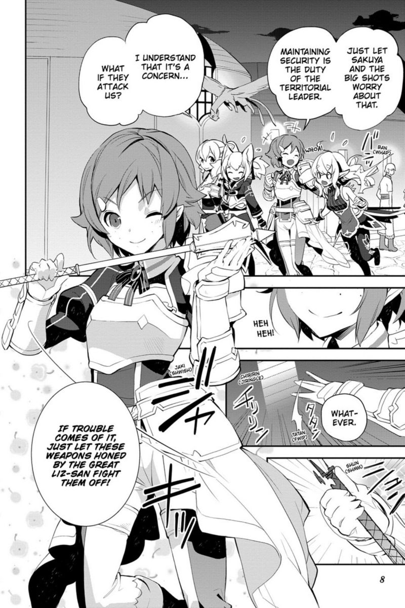 Sword Art Online Girls Ops Chapter 12 Page 8