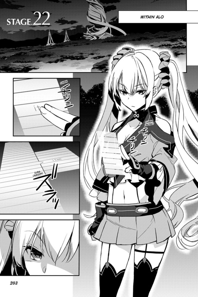 Sword Art Online Girls Ops Chapter 22 Page 1