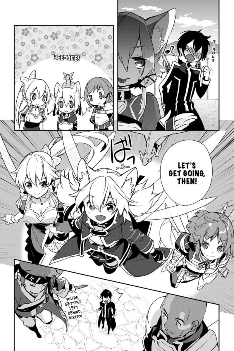 Sword Art Online Girls Ops Chapter 22 Page 28