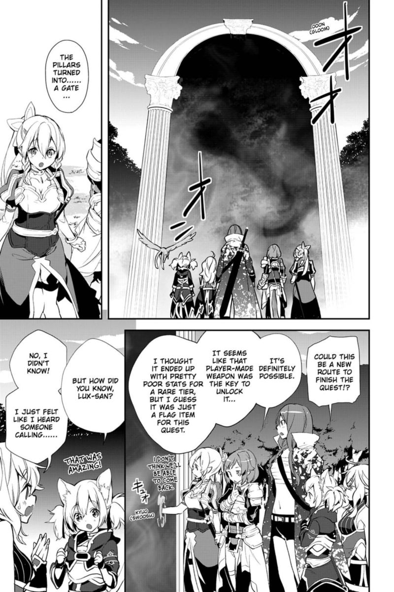 Sword Art Online Girls Ops Chapter 24 Page 33